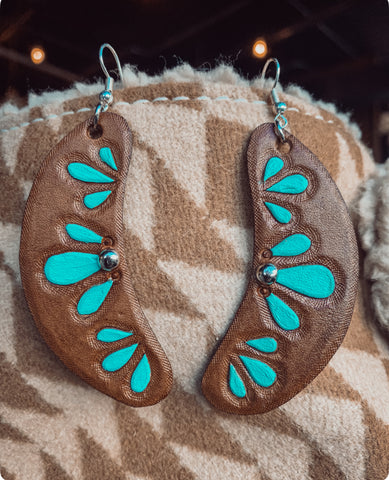 Turquoise Boomerangs