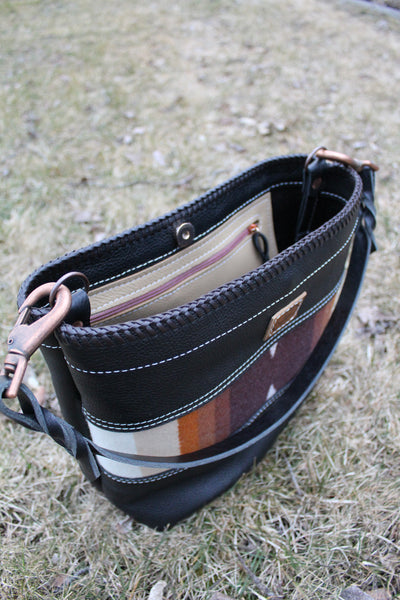 Black & PW Bucket Bag