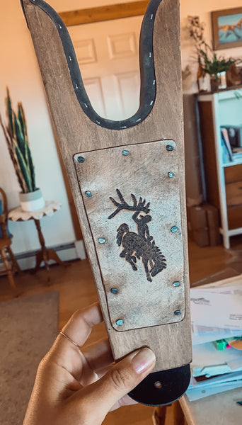 Custom Leather Patch Boot Jack