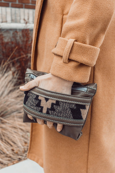 Made-To-Order: Gray Mountain Clutch